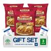 Salutem Vita Shredded Steak Cheese Rice Chimichangas, Frozen Gift Set:, 54 oz Pack of 3 view 1