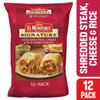 Salutem Vita Shredded Steak Cheese Rice Chimichangas, Frozen Gift Set:, 54 oz Pack of 3 view 3