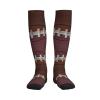 American Football Laces Print Compression Socks For Women & Men,15-20 Mmhg Graduated Support,For Running Travel Sports view 4