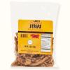 Lees Red Pepper Seasoned Pork Cracklin Strips Authentic Southern Crunch 3.25oz (3-Pack) view 1