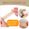 12 Rolls Self Adhesive Bandage Wrap, Toe Bandages for Big Toe, Self-Adhesive Toe Covers & Protectors for Men and Women, Breathable Toe Guards for Ingrown Nails, Corns, and Running (12 Rolls) view 3