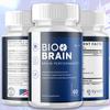 (2 Pack) Bio Brain Capsules, Official Bio Brain Supplement Pills with All Natural Ingredients, Advanced Health Supplement Pills with Maximum Strength Premium Vitamins for Women & Men (120 Capsules) view 2