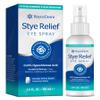 RoyceDerm Stye Eye Spray Eyelid Cleaner Gentle Hypochlorous Acid Eyelid & Lash Cleanser Mist, Fast Soothing Eyelid Cleansing Formula with 30 Dry Eyelid Wipes Daily Eye Care 3.4 fl oz