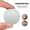 Hmsddan Natural Marble Baoding Chinese Meditation Balls, Stress Relief Hand Exercise Therapy Set, White Small-1.38" view 4