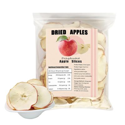 Apple Slices, Apple Chips, Dried Apples-Fuji Apples, Natural Sweetness, Nutrient-Dense, On-the-Go Snacks, Chewy Resilience & Concentrated Aroma, Dehydrated Fruit for Simmer Pot Mix
