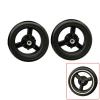 1 Sets Stroller Wheels Compatible Goodbaby Pocket Car Baby Trolley Pram Accessories Enhancing Ride SmoothnessLifespan for Daily Walks(2 Single Back Wheels) view 1