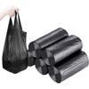 100PCS 5 RollTrash Bags Kitchen Home Trach Bag Smalll Garbage Rubbish Bags Black view 1