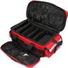 UCCKIOWQ First Aid Bags Empty, Medical Emergency Trauma Bag, Pill Bottle Organizer for Travel, Home Storage with Detachable Dividers(Red) view 2