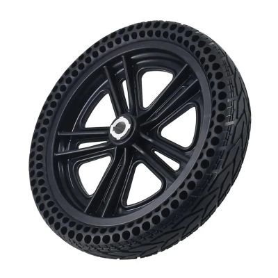 12 inch electric wheelchair drive 12.5x2.50 rear wheel flange keyway honeycomb solid tire assembly(Right)
