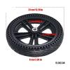 12 inch electric wheelchair drive 12.5x2.50 rear wheel flange keyway honeycomb solid tire assembly(Right) view 3