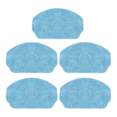 2/5 Pack Mop Cloth Cleaning RagCompatible For VCR04W Robot Vacuum Cleaner Replacement Robot Sweeper Spare Part Accessories(5pcs)