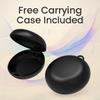 Silicone Ear Plugs for Noise Cancelling, Lightweight Design, 6 Different Sized Eartips Covers, Washable Comfort Fit, for Sleep, Work, Concerts, Study view 2