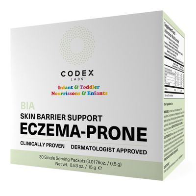 Codex Labs Infant & Toddler Skin Barrier Support - Unflavored L-Histidine Supplement with Vitamins & Minerals - 30 Servings, Tested for Sensitive & Eczema-Prone Skin - Made in USA