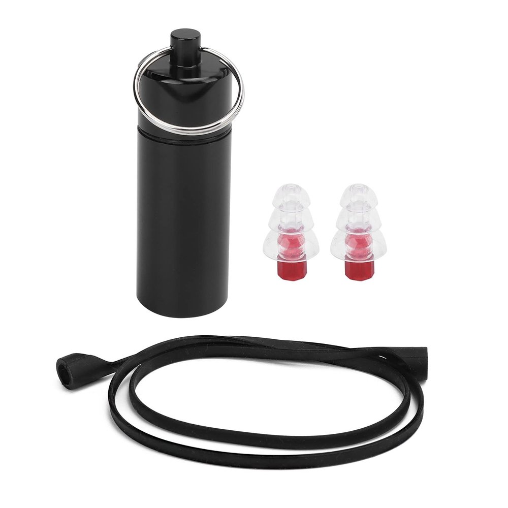 22x67mm Musician Ear Plug, Reusable Noise Reduction Earplugs, Soft Gel Ear with 27dB Noise Cancelling, Includes Gel Cord and Storage Bottle, for Concerts Live Music DJ