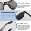 2 Pcs Adjustment Glasses, Help Eye Training And Concentration, Light and Comfortable Frame, Lightweight Frame for Eye Training Focus for Daily Use and Relaxation view 2