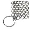 Metal Cleaning Brush - Cast Iron Cleaner Kitchen Rust Pot Pans Cleaning Scrubber Steel Scraper Brush Kit (10x10cm) view 4