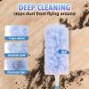 360 Duster Refills Compatible for Swiffer Duster, 20-Pack Heavy Duty Dusting Kit with 1 Extended Handle 3FT + 1 Short Handle, Multi-Surface Cleaning Kit for Ceiling Fans, Bookshelf, Blinds, Furniture view 2