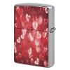 Lighter Cases, Love Heart Print Metal Lighter Case Reusable Lighter Sleeve view 1