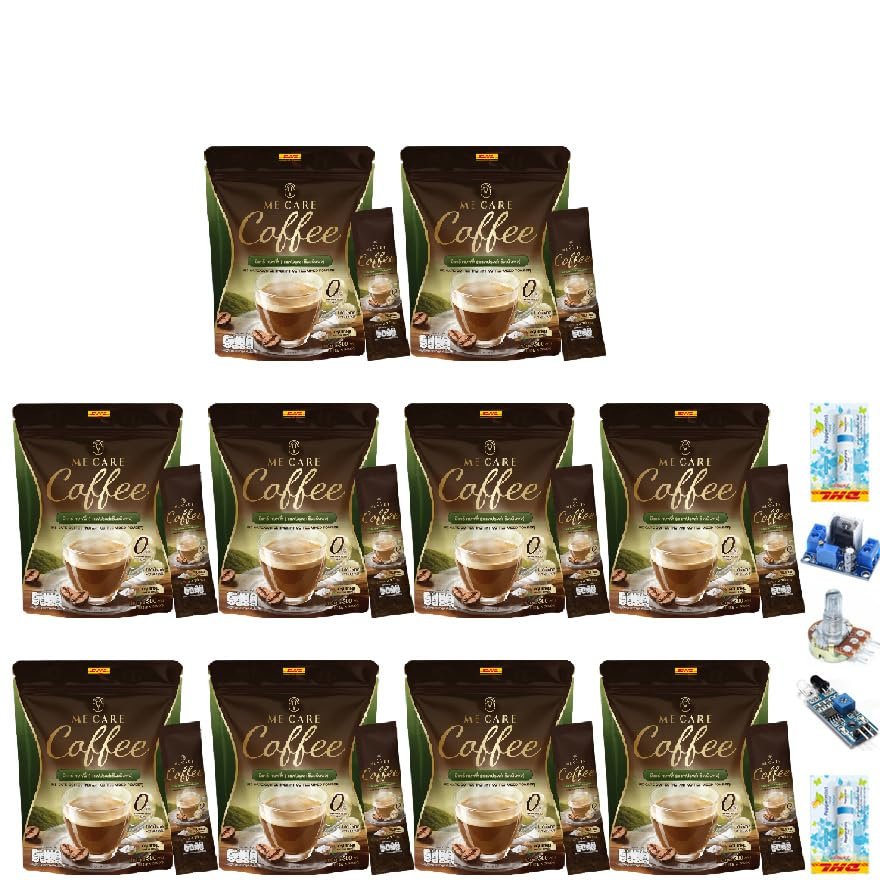 30 Sachets/Pack Me Care Coffee Instant Mix Powder Snack 24 in 1 Much Mellow Delicious Robusta Arabica Intense Good Shape Set 10 C696 By Thaigiftshop [Get Free Tomato Facial Mask]