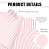 AVXINSOK 100 Sheets Light Pink Striped Tissue Paper 14 x 20 Inches Baby Pink and White Striped Gift Wrapping Tissue Paper for Gift Bags Wedding Birthday Party Packaging Crafts view 4