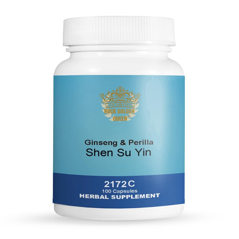 Rock Golden Queen Shen Su Yin/Ginseng & Perilla Decoction, 100 Capsules/Bottle (2 Bottles)