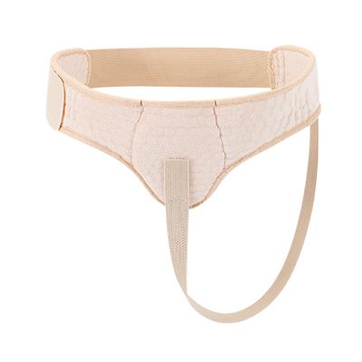 Hernia Belts for Men Inguinal, Hernia Support for Men with 2 Removable Compression Pads, Comfortable Material, Easy to Put on and Take Off(Natural,X-Large)