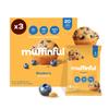 Muffinful Triple Blueberry Mini Muffins Bakery Fresh Bite-Sized Treats 60 Muffins Total (15 Packs of 4) Less Sugar, Nothing Artificial, Individually Wrapped view 1