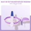 Ihaapsi Portable Pee Cup with Test Rest for Womens Ovulation & Pregnancy Tests Reusable Foldable Urine Collection Cup with Non-Slip Handle for Home Fertility Testing (Purple) view 4