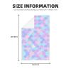 WXZYFP Mermaid Tattoo Waffle Kitchen Towel, Ultra Soft Absorbent Reusable Cleaning Tea Towels 16x 26, view 2