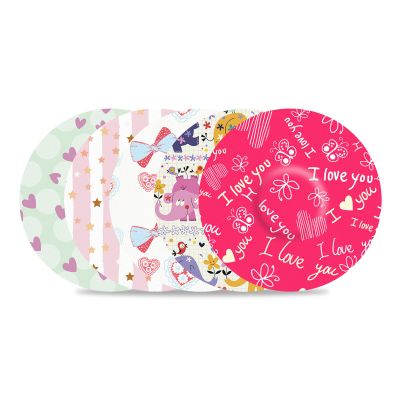 10 Pack Libre 3 Plus Sensor Covers Waterproof & Sweatproof Patches for Libre 3 Sensor & Plus,Hypoallergenic & Latex Free,Breathable & Flexible Adorable Stickers for Long Stay Protection