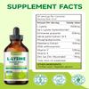 LAMGINY L-lysine 1000mg Supplement, Liposomal Lysine Liquid Drops for Adults, Essential Amino Acid - Immune Support, Skin & Lip Health, Collagen Synthesis, Vegan, Non-GMO & Gluten-Free, 4 fl oz view 4