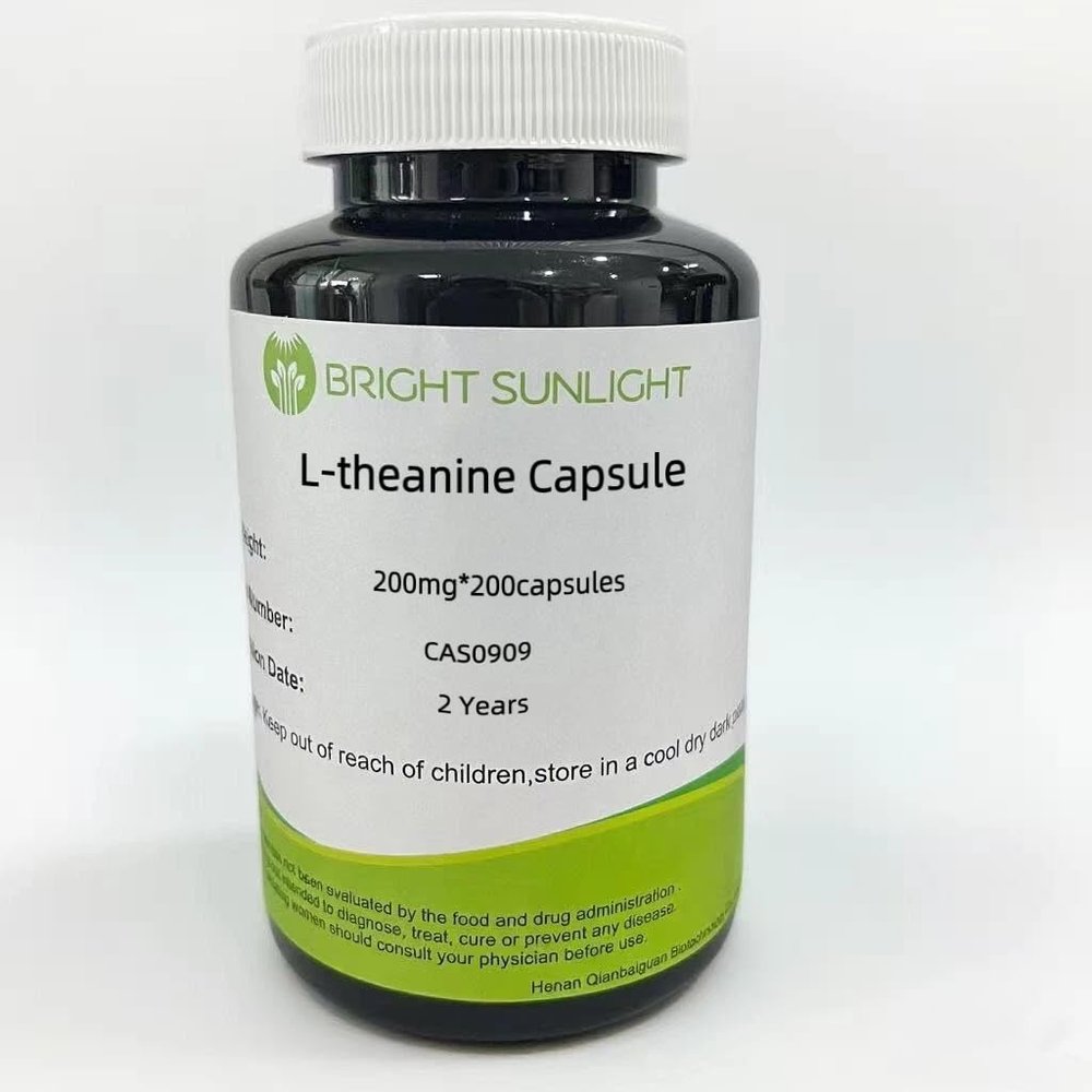 Bright sunlight L-theanine Capsule 200mg*200capsules