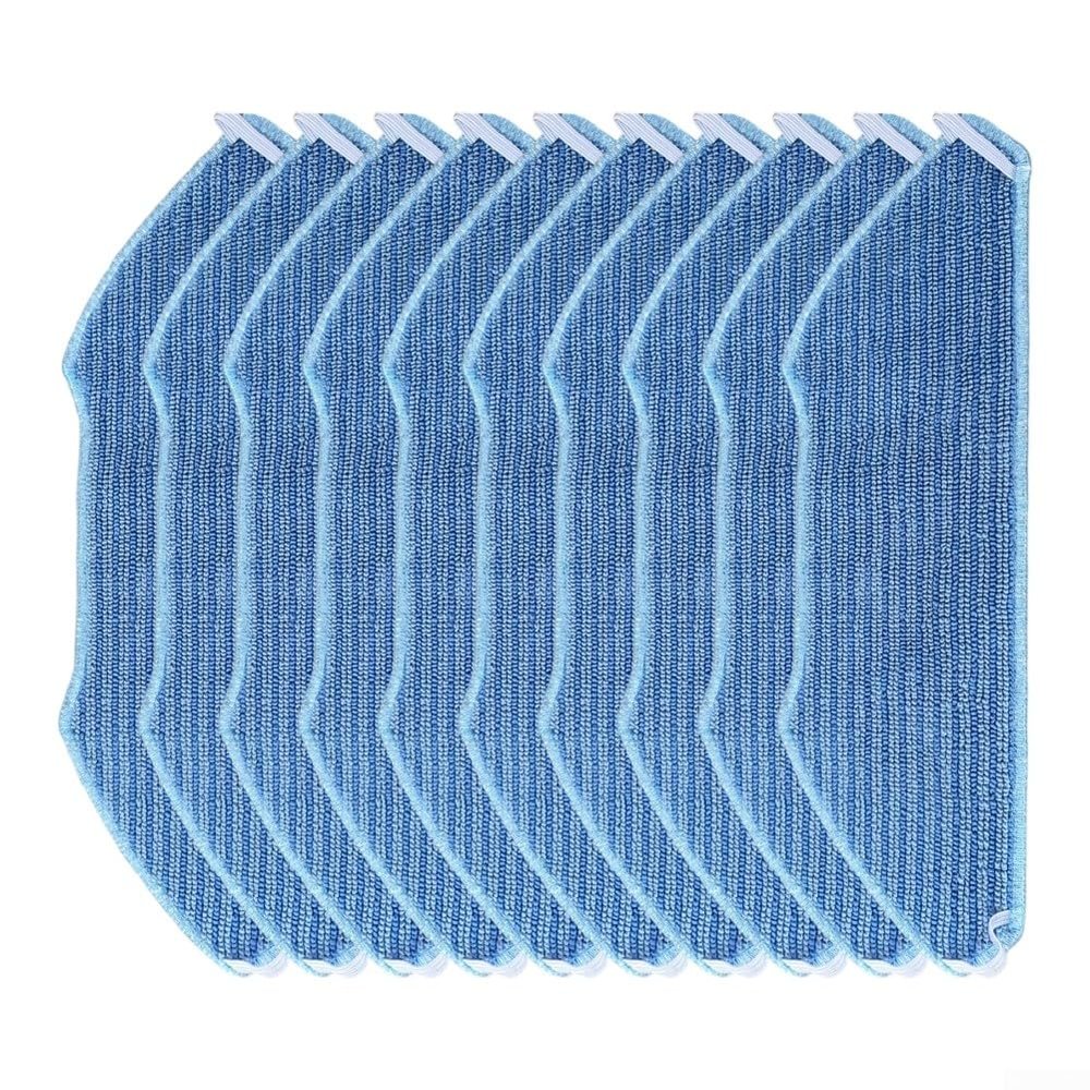 Vacuum Microfiber Mop Cloth Replacement Kit For Lefant M1/M2/M2 Pro/M2S/M2S Pro/M2 Plus/U180 And For OKP K8 Robot Vacuums, Washable Reusable For Homes With Pets And Children(10 PACK)