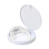 1 pair Dentures Veneers Tooth, Adjustable Snap Fake Teeth, Temporary Teeth Covering Imperfect for Anti Molar Orthodontic Cosmetic Teeth, Smile Snap Tooth, Nature and Comfortable Veneers(White) view 1
