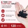 ZUZOKKAHA Astaxanthin Supplements 12mg - 120 Softgels | Premium Natural Antioxidant from Microalgae | Eye, Skin, Brain, Joint, Heart & Immune Health Support | Non-GMO, Gluten-Free view 3