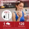 ZUZOKKAHA Astaxanthin Supplements 12mg - 120 Softgels | Premium Natural Antioxidant from Microalgae | Eye, Skin, Brain, Joint, Heart & Immune Health Support | Non-GMO, Gluten-Free view 4