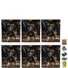25 grams (10 Sachets) Mesuk Black Coffee Mix Healthy Vegan Robusta Arabica Roasted Snack Delicious Mellow Intense Set 6 By Beautygoodshop [Get Free For You Beauty Gifts] view 1
