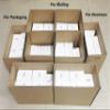 Vegcorn 50 White Paper Packaging Box Gift Boxes with Lids for Storage, Mailing and Small Business (6.7x3x2 inches) view 3