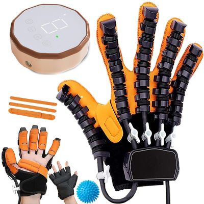 2025 Rehabilitation Robotic Gloves,Hand Exerciser Aids,for Dysfunction Paralysis Patient, for Stroke, Hemiplegia, Cerebral Palsy, and Arthritis Patients(Size:M,Color:Left Hand)