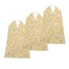 ZOUTAIRONG 3 Pcs Daisy Yellow Adult Bibs for Women Washable Adult Bibs for Elderly Reusable Dining Clothing Protectors fwith Adjustable Snaps view 1