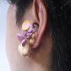 All 6 Types Cute Wings Angels and Demons Whisper Noise-Blocking Earplugs for Sleep Reusable Ear Plugs for Travel Noise Sensitivity (Yellow Hair Angel) view 3