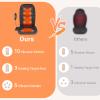 CARSHION 10 Vibrating Massage Nodes Back Massager Chair Pad for Pain Relief Home Office Use view 2