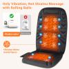 CARSHION 10 Vibrating Massage Nodes Back Massager Chair Pad for Pain Relief Home Office Use view 3