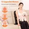 CARSHION 10 Vibrating Massage Nodes Back Massager Chair Pad for Pain Relief Home Office Use view 4