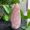 121g Natural Pink Amethyst Freeform Point | Unique Spiritual Healing Crystal Decor | Freeform Sculpture for Home Office Shelf view 1