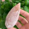 121g Natural Pink Amethyst Freeform Point | Unique Spiritual Healing Crystal Decor | Freeform Sculpture for Home Office Shelf view 4