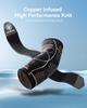 SOLOEVER Copper Elbow Brace for Tendonitis for Women & Men, Elbow Compression Sleeve with Gel Pad for Arthritis, Golfers, Bursitis. Elbow Support for Pain Relief, Weightlifting(Black, S) view 2