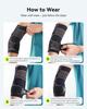 SOLOEVER Copper Elbow Brace for Tendonitis for Women & Men, Elbow Compression Sleeve with Gel Pad for Arthritis, Golfers, Bursitis. Elbow Support for Pain Relief, Weightlifting(Black, S) view 4