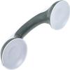 12 Inch Suction Cup Grab Bar, 2-Pack Shower Safety Hand Rail for Elderly, No Drilling Bathroom Balance Assist Handle, Strong Suction Tub & Shower Wall Grip view 3
