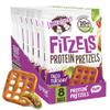 Lenny & Larry's Protein Pretzel [Taco Tuesday] FITZELS - Crunchy, Salty, Savory, Tasty Snack High in Protein - 20 g's of Plant Protein 8 Bags, 3 oz Each view 1
